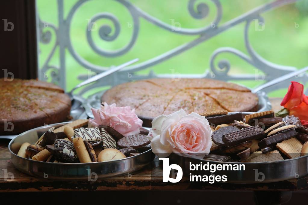 Biscuits and cakes. Gretz. France