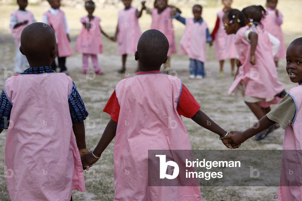 Nursery school pupils, Ziguinchor, Senegal