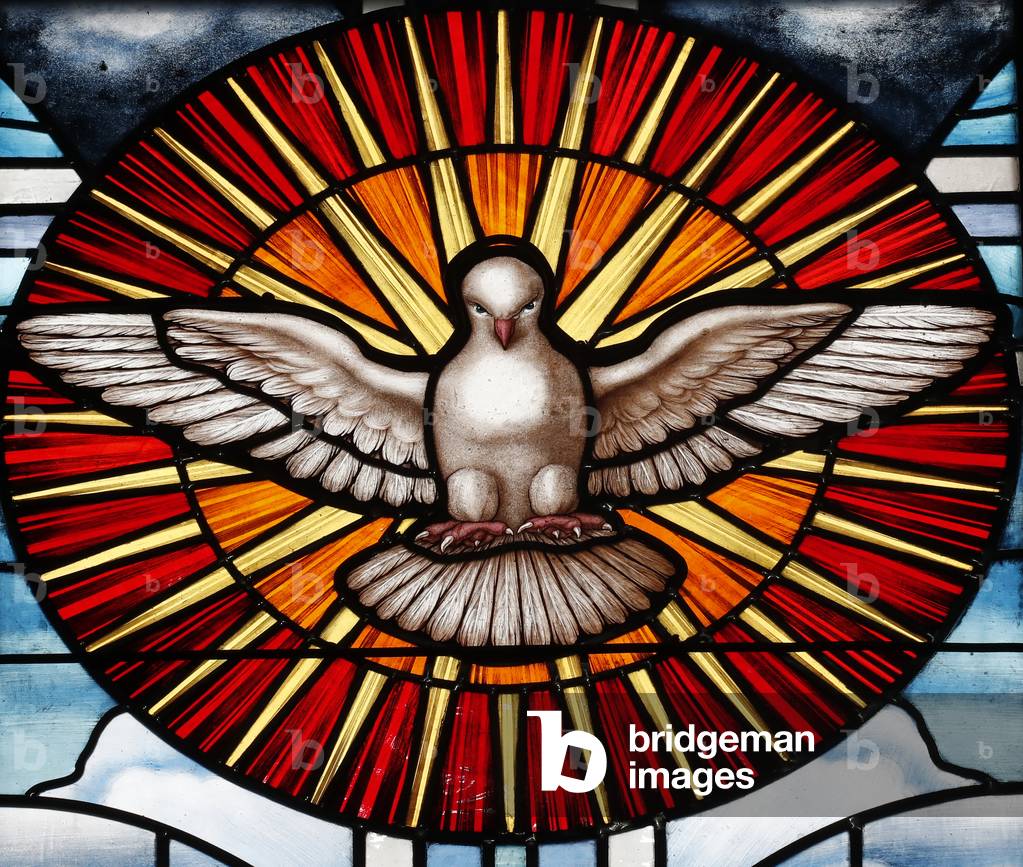 The dove of Holy Spirit, Hoi An Cathedral, Vietnam, 2019 (photo)