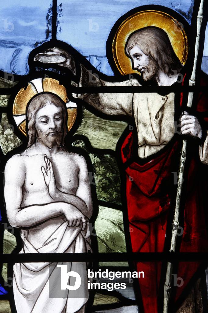 Saint Aignan ChurchJesus began his ministry after his baptism by John the Baptist , Chartres, France