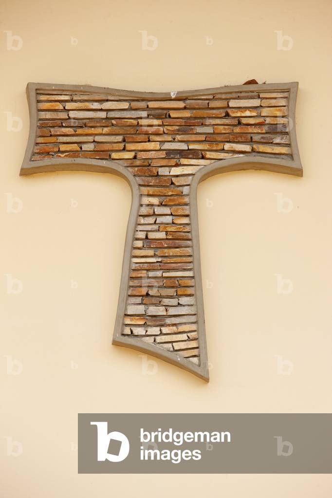 Franciscan cross at Akepe catholic monastery, Akepe, Togo