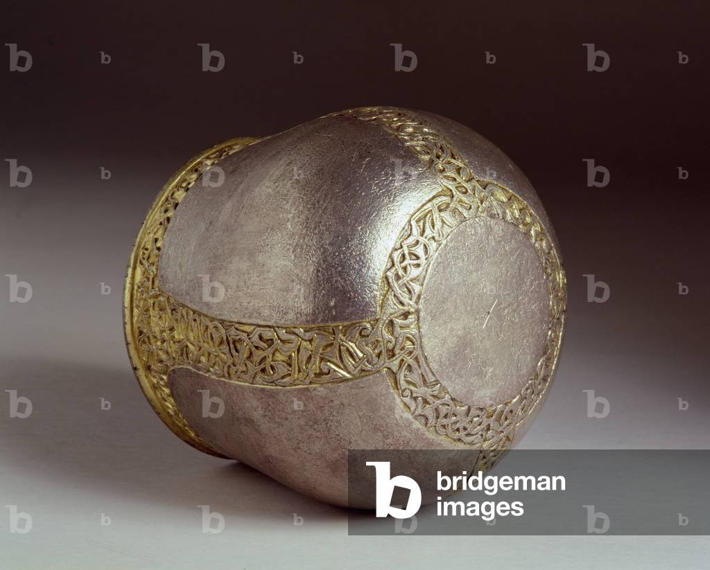 Container with interlace decoration, from Bamberg (silver and gold plate)