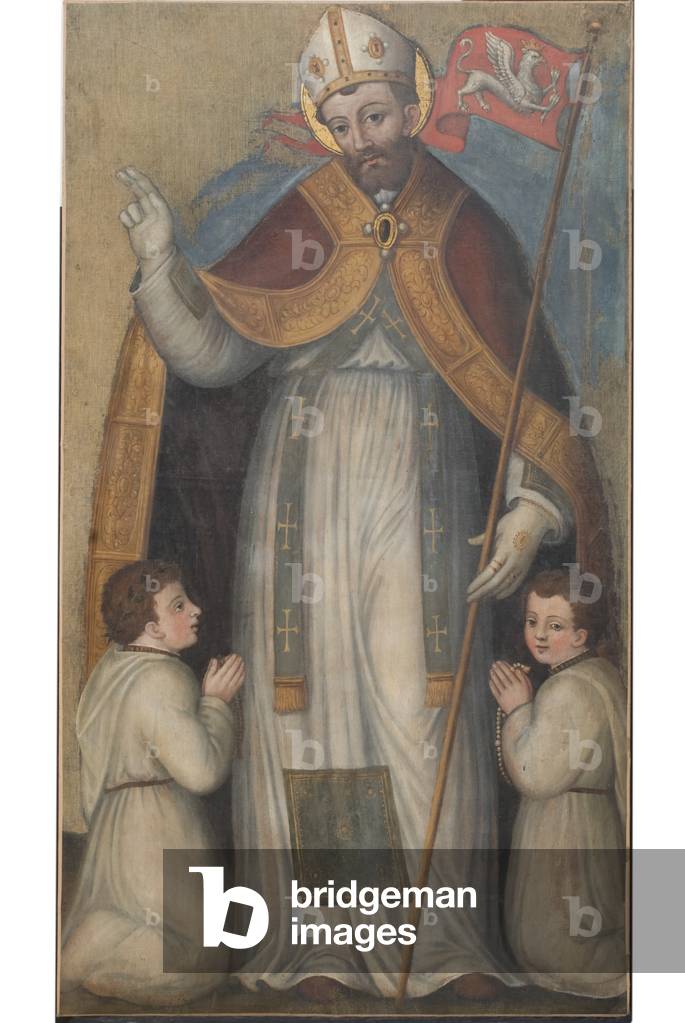 St. Herculaneum, c.1575-1595 (gouache on canvas)