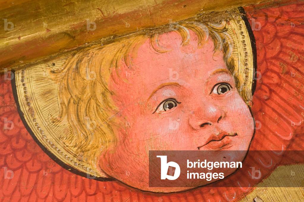 God the Father, angels and seraphim, c.1475-1480 (tempera and oil on table)