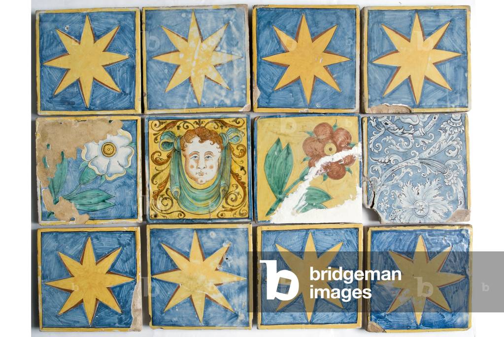 Tile, c.1520 (painted ceramic)