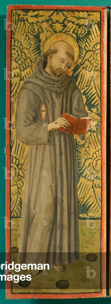 Saint Francis of Assisi, detail, 1496 (tempera on panel)