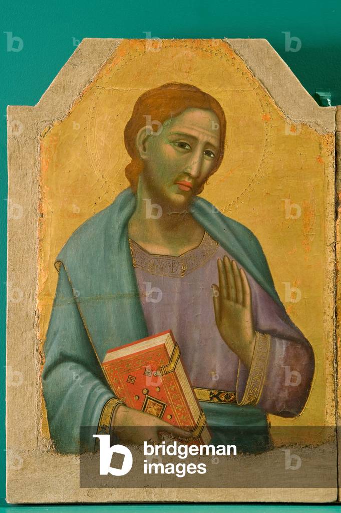 St. John the Evangelist, detail of  c.1310-15 (tempera on panel)