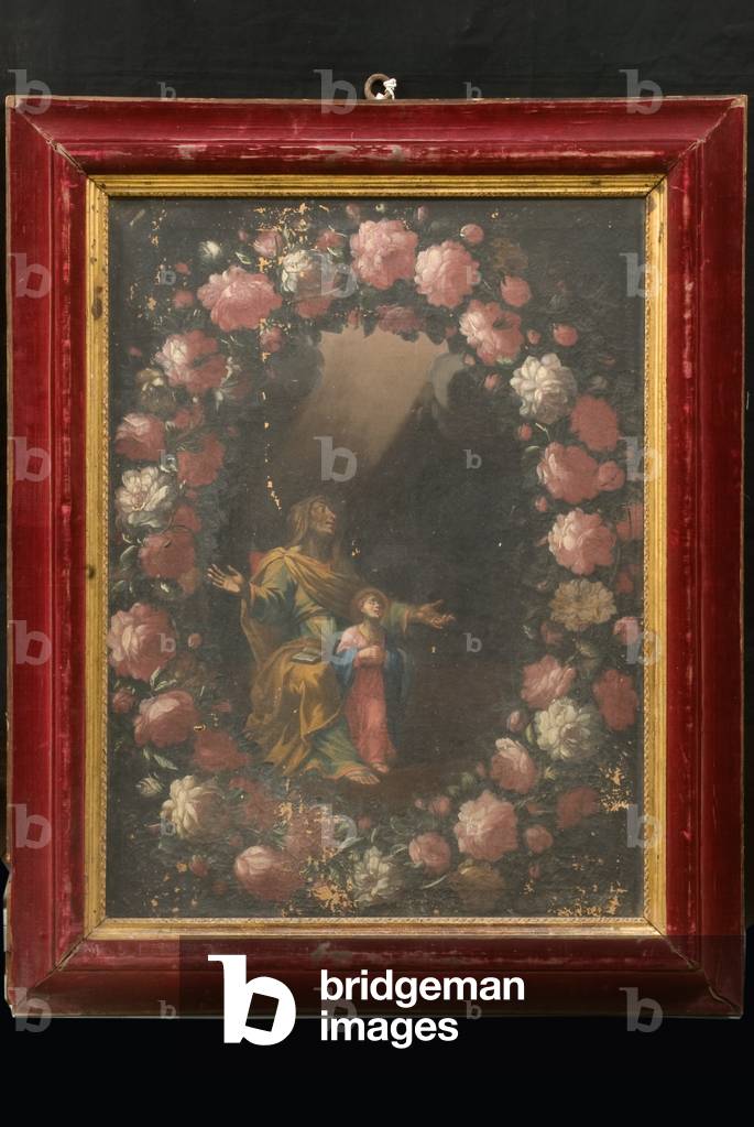 Education of Mary, c.1700-1800 (oil on canvas)