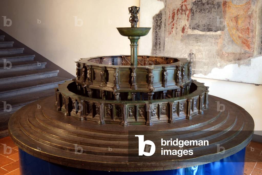 Model of the Piazza Fountain, c.1840-1860 (cast bronze)