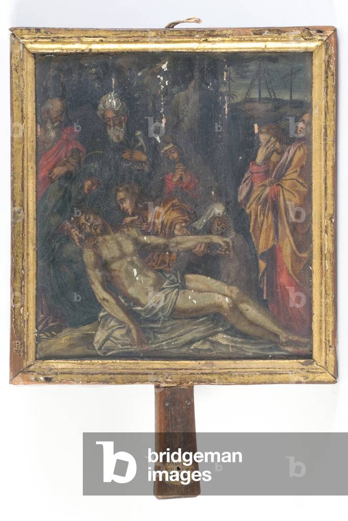 Completion on the dead Jesus Christ, c.1500-1550 (tempera and oil on table)