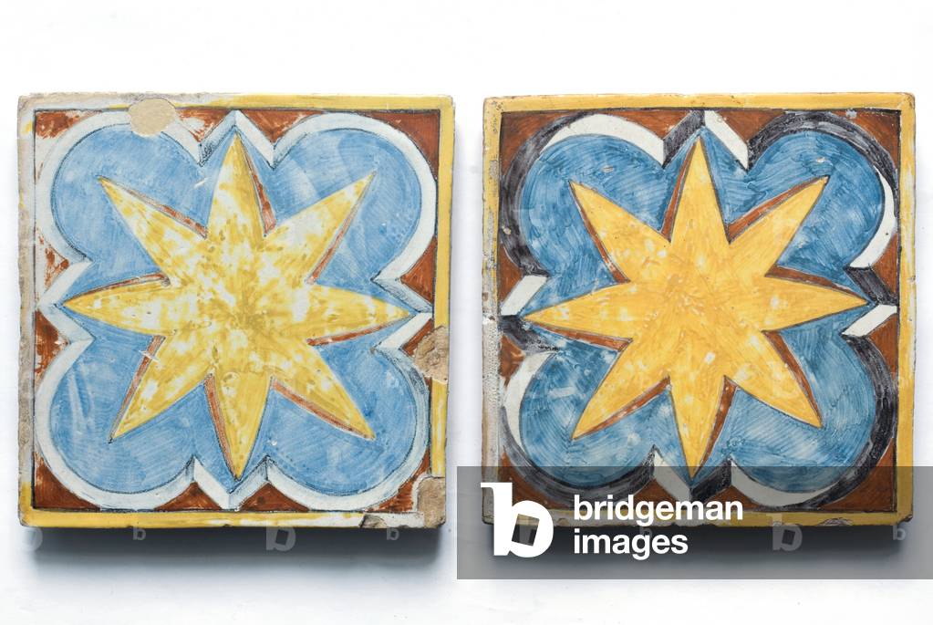 star, c.1520 (painted ceramic)
