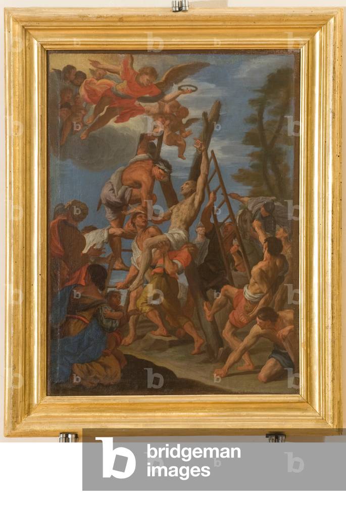 Crucifixion of St. Andrew, c.1700-1710 (oil on canvas)