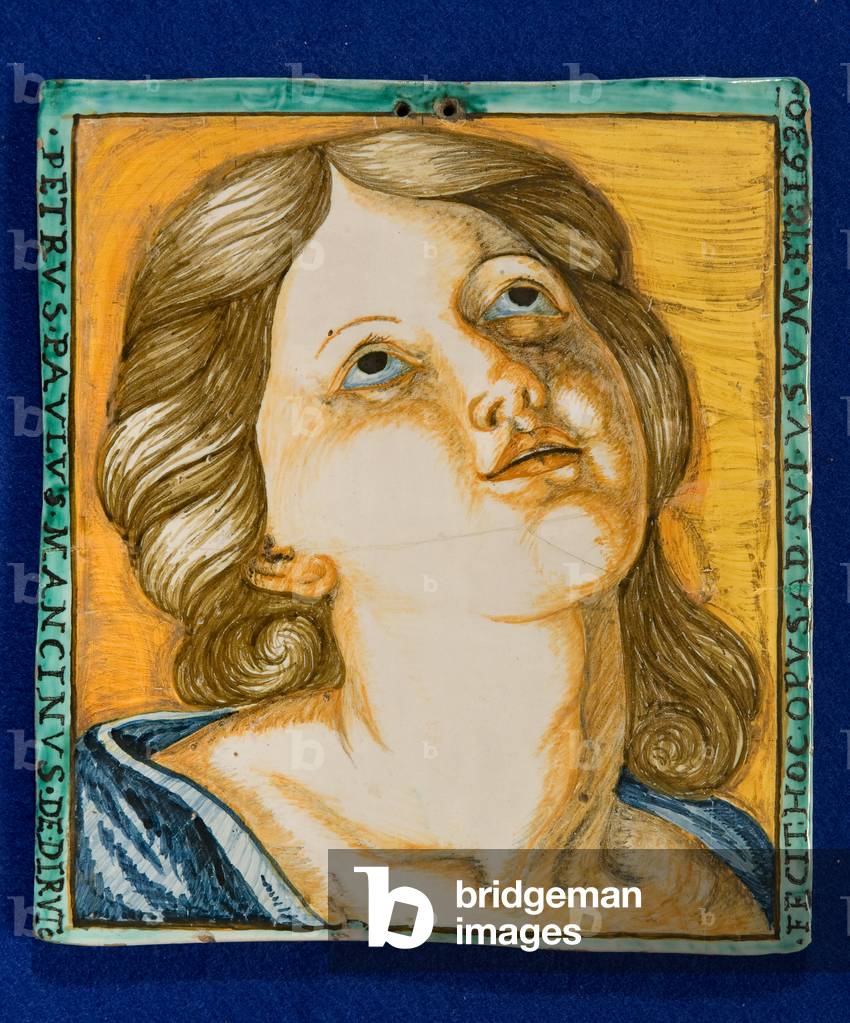 St. Mary Magdalene, 1630 (painted majolica)