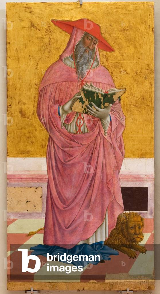 St. Jerome, detail, c.1464-1470 (tempera on board)