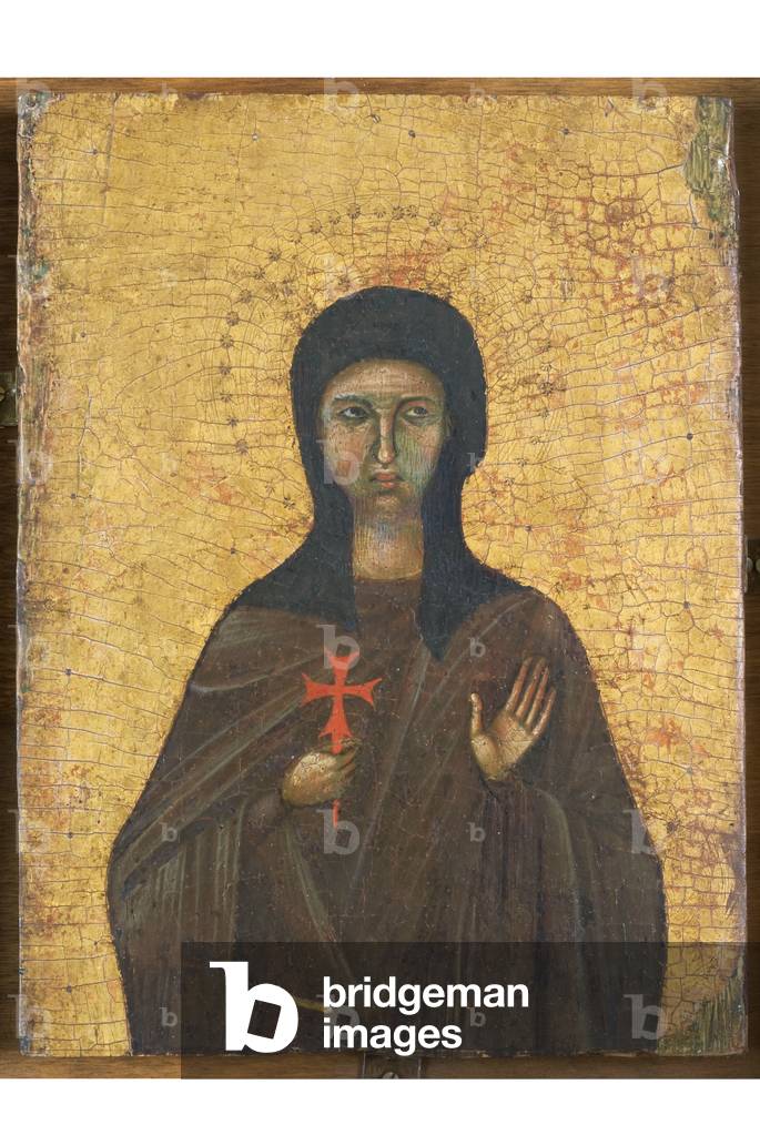 Saint Ckaire of Assisi, c.1270 (tempera on panel)
