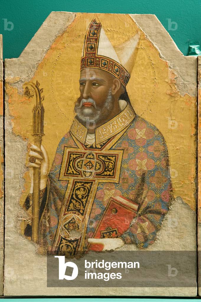 Sant'Ercolano, detail, c.1310-15 (tempera on board)