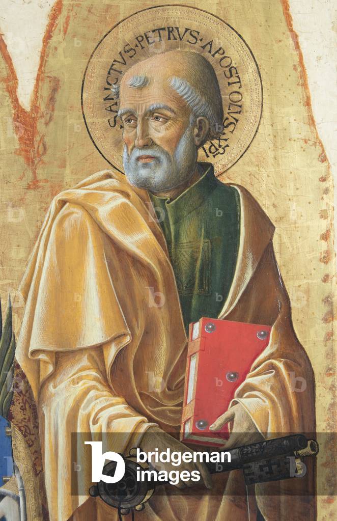 Saint Peter the Apostle, detail, c.1447-50 (tempera & oil on board)