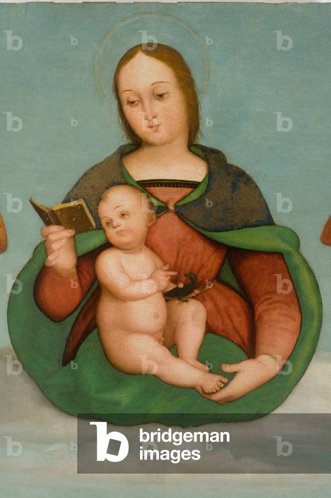 Madonna and Child Jesus in Glory (detail), c.1513 (Tempera on Panel)