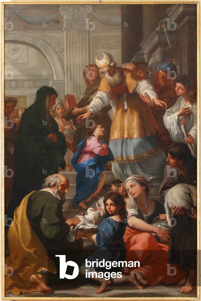 Presentation of Mary at the Temple, c.1665 (oil on canvas)