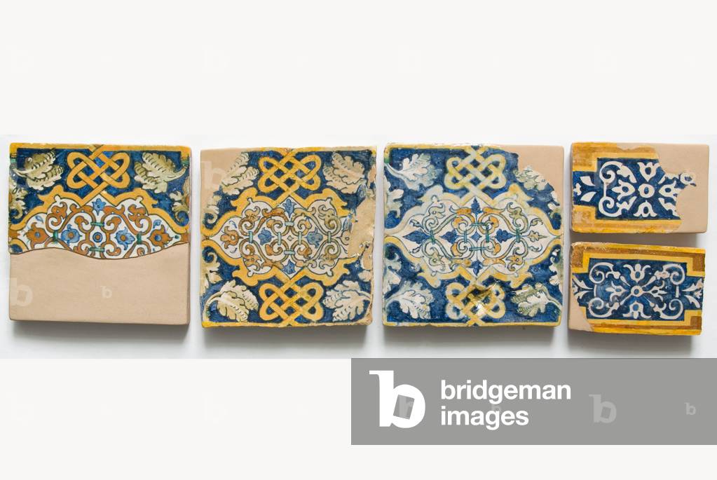 decorations, c.1543 (painted terracotta)