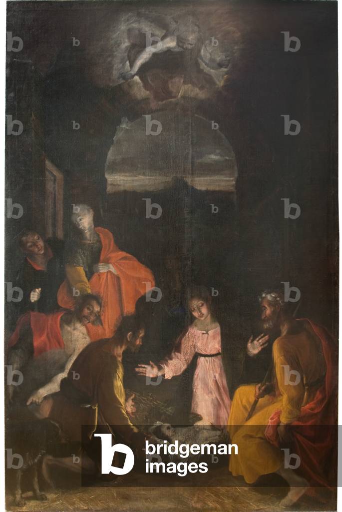 Adoration of the Shepherds, c.1590 (oil on canvas)