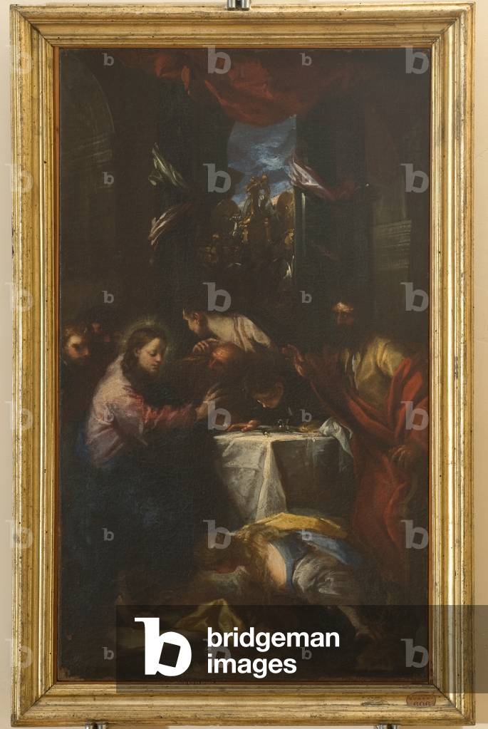 Jesus Christ in the house of Simon the Pharisee, c.1690-1710 (oil on canvas)