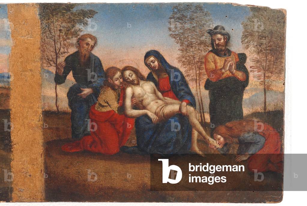 Completion on the Dead Christ, c.1663-1663 (oil on board)