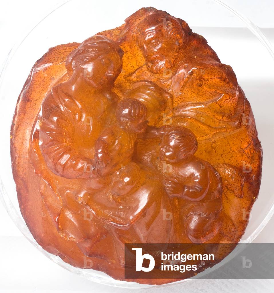 Holy family, c.1600-1699 (amber)