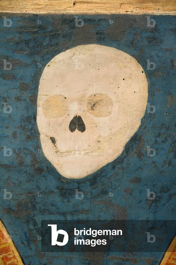 Our Lady of the Recommended and Mystic Lamb, detail, c.1440-60 (tempera on panel)