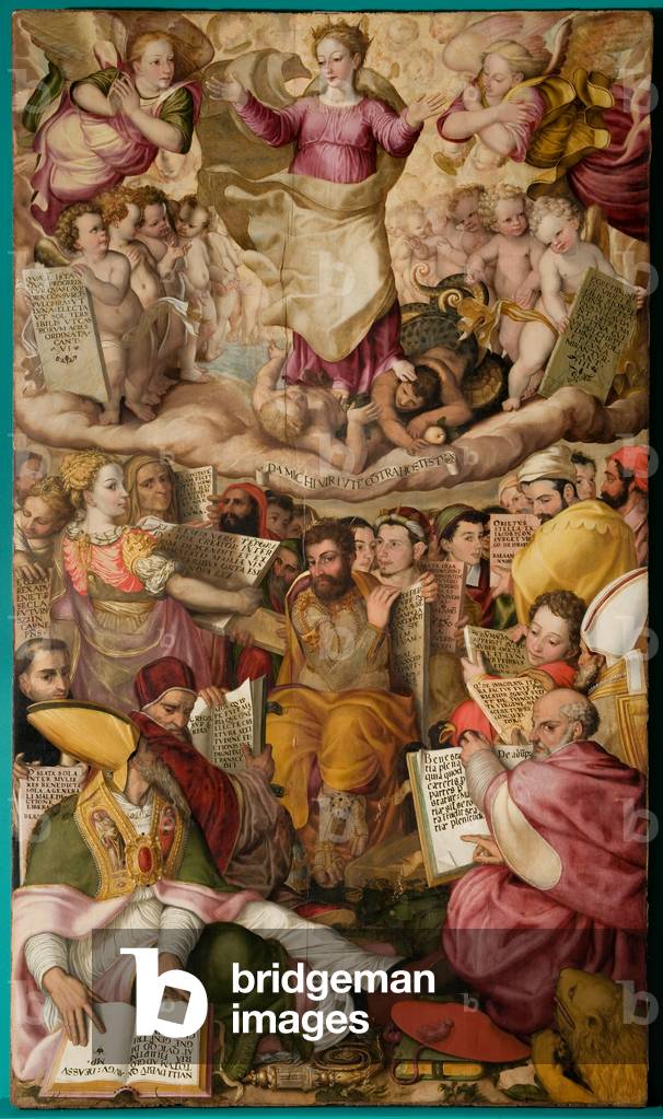 Immaculate conception, c.1500-1549 (oil on board)