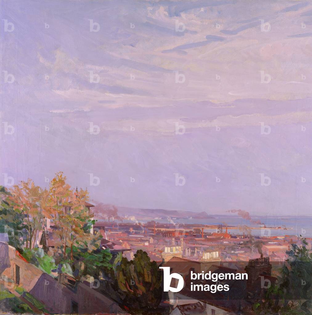 Swansea for Pleasure, 1929 (oil on canvas)