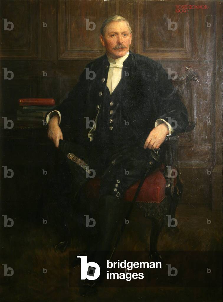 Herbert Eccles, High Sheriff, 1909 (oil on canvas)