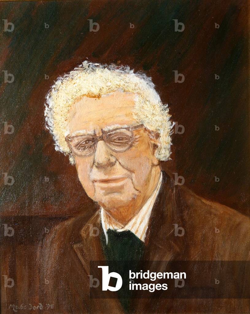 Portrait of Daniel Jones (oil on board)