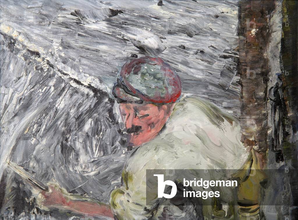 Picking out the Coal Seam, 1993 (oil on board)