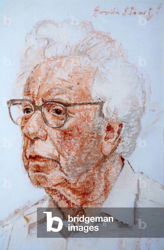 Portrait of Daniel Jones (oil on canvas)