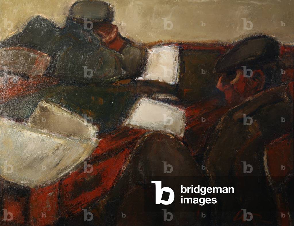 Public Reading Room, 1986 (oil on canvas)