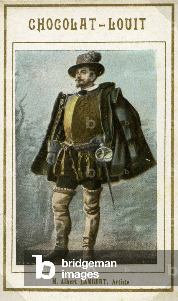 René Albert Lambert - French stage actor of the Comédie Française, Paris, 31 December 1865 - 1 March 1941