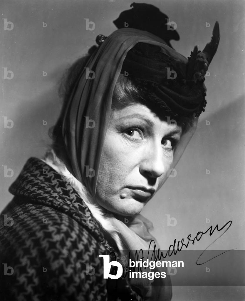Judith Anderson, (photo)