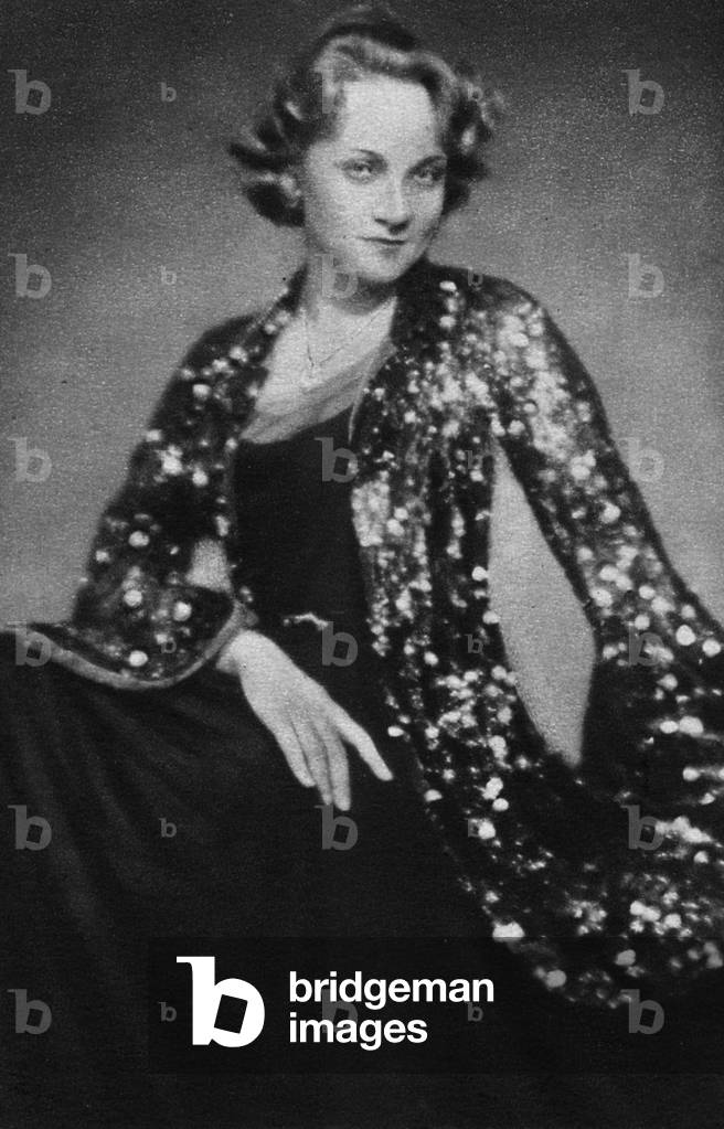 Marlene Dietrich, German actress and singer, 27 December 1901 - 6 May 1992