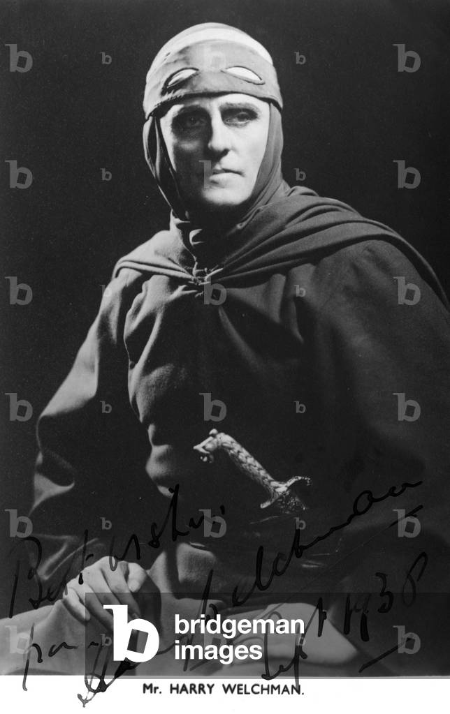 Harry Welchman in ' The Desert Song ' by Sigmund Romberg, Otto Harbach and Oscar Hammerstein II, 1925