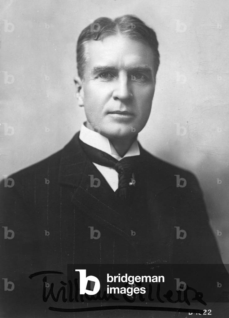 William Gillette portrait