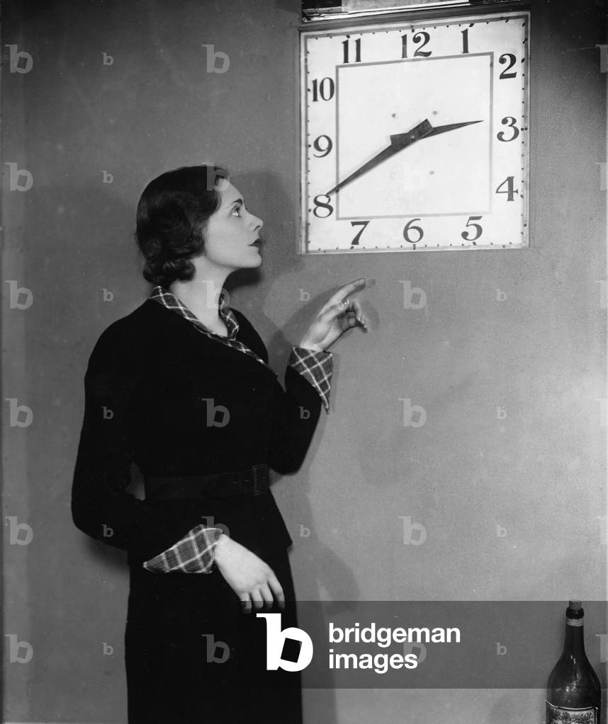 Celia Johnson in Anthony Armstrong and Herbert Shaw's play 'Ten Minute Alibi', at Theatre Royal, London c