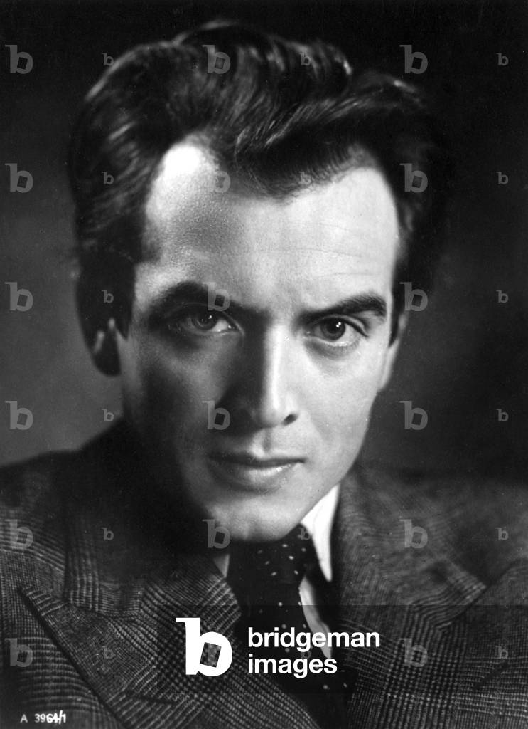 Will Quadflieg (Friedrich Quadflieg) - portrait of the German film actor, 15 September 1914 - 27 November 2003