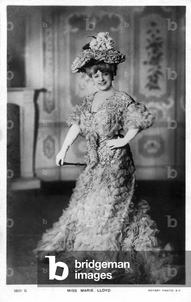 Marie Lloyd (Mathilda Wood), English music hall singer, 12 February 1870 - 7 October 1922