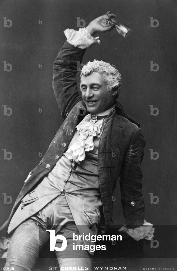 Sir Charles Wyndham as David Garrick in ' David Garrick '  by Thomas William Robertson, 1864