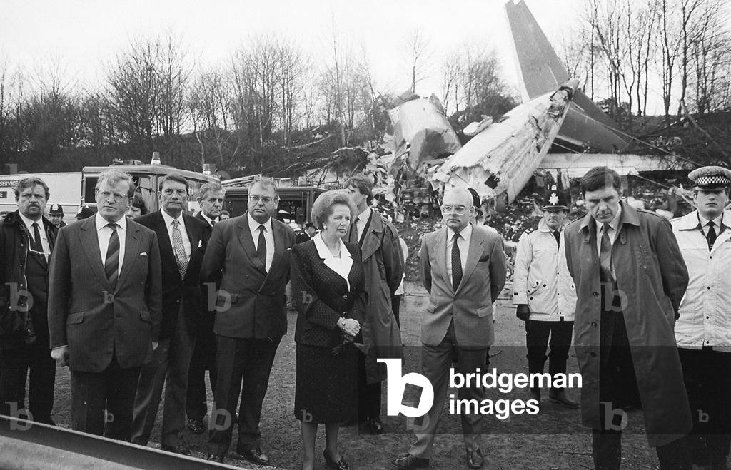 MI Air Crash 1 (b/w photo)