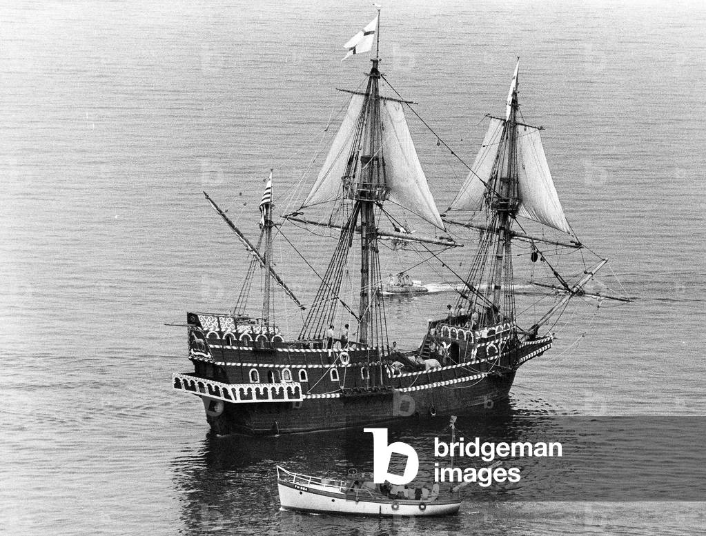 Golden Hinde, 1973 (b/w photo)