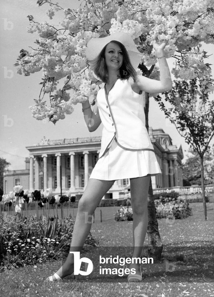 Mini Skirt, 1968 (b/w photo)