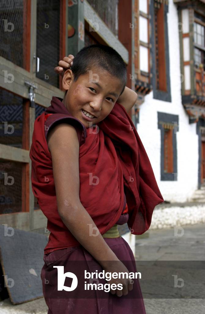 Bhutan - Young monk