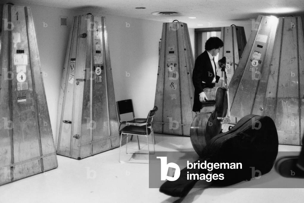 London Symphony Orchestra backstage